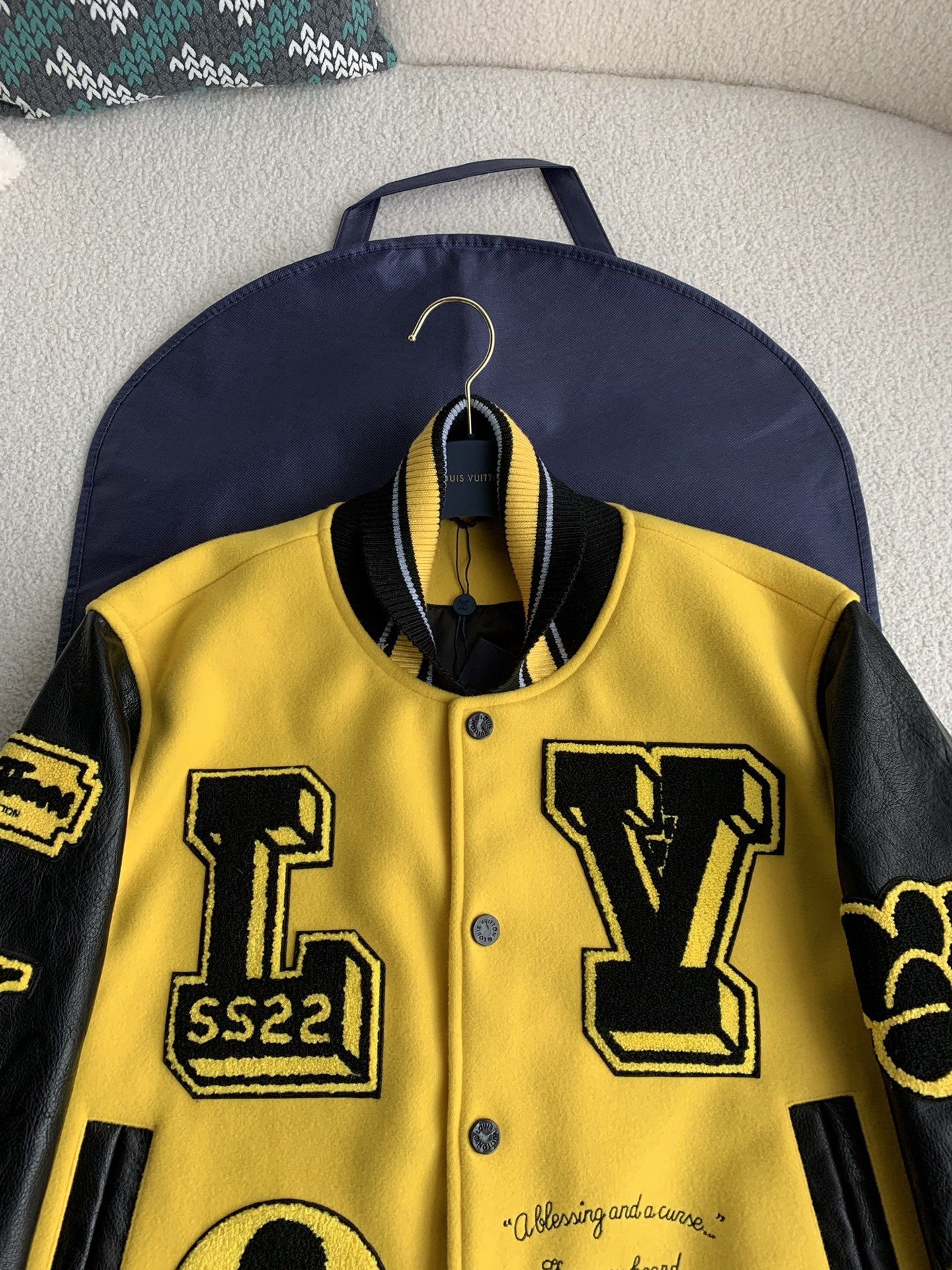 Veste de luxe Louis Vuitton jaune