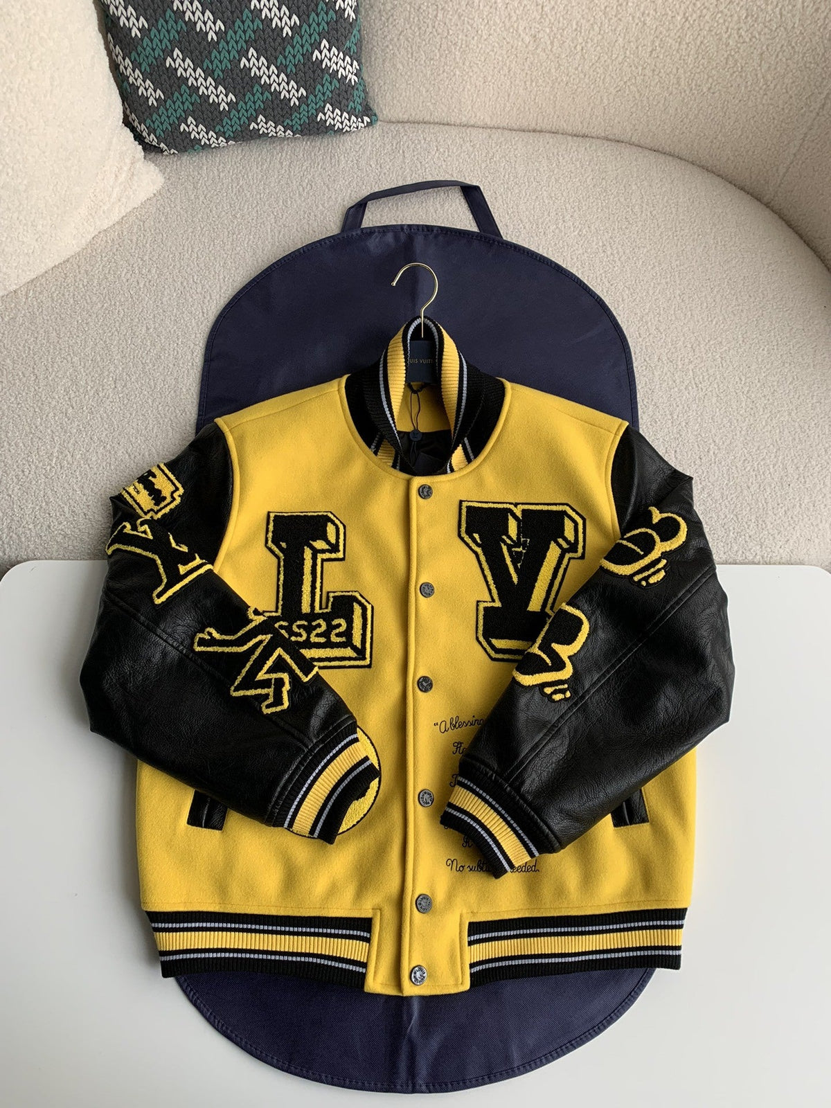 Veste de luxe Louis Vuitton jaune