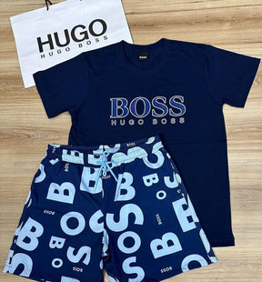 Ensemble de luxe - HUGO BOSS (Promotion Black Friday en avance) [CHEMISE + SHORT]