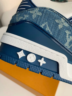 LOUIS VUITTON TREINER SNAKERS  AZUL